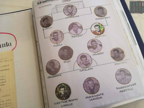 La storia del Conversano, in piena guerra fu il vincitore del campionato ''Italia Libera''